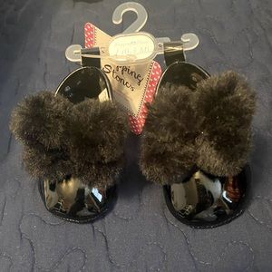 Patent Leather Crib Shoes
